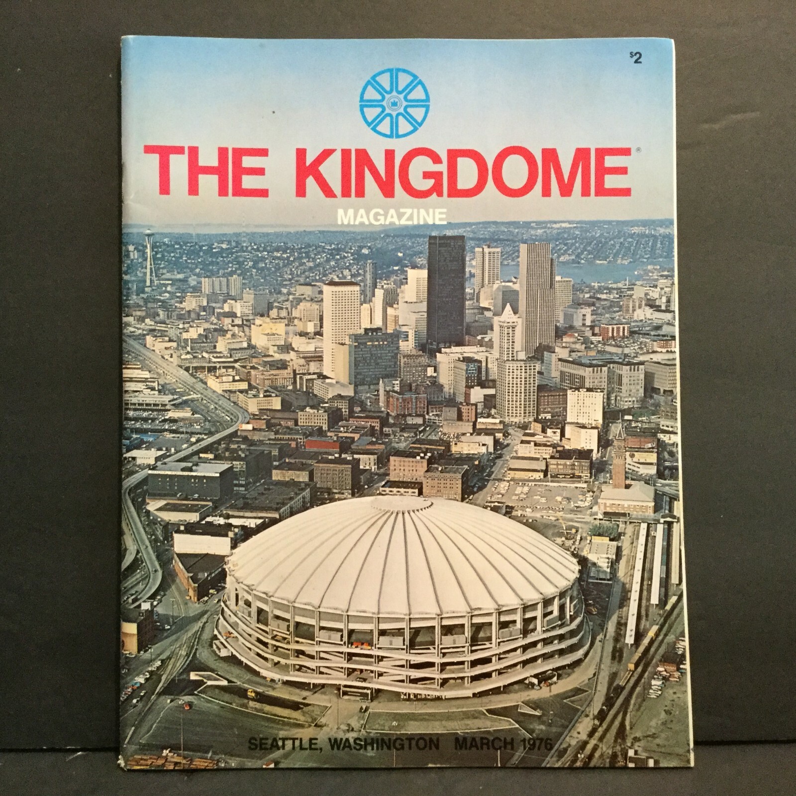 March 1976 The Kingdome Magazine Seattle Washington 88 Pages 8-1/4″x 11″ Sku874