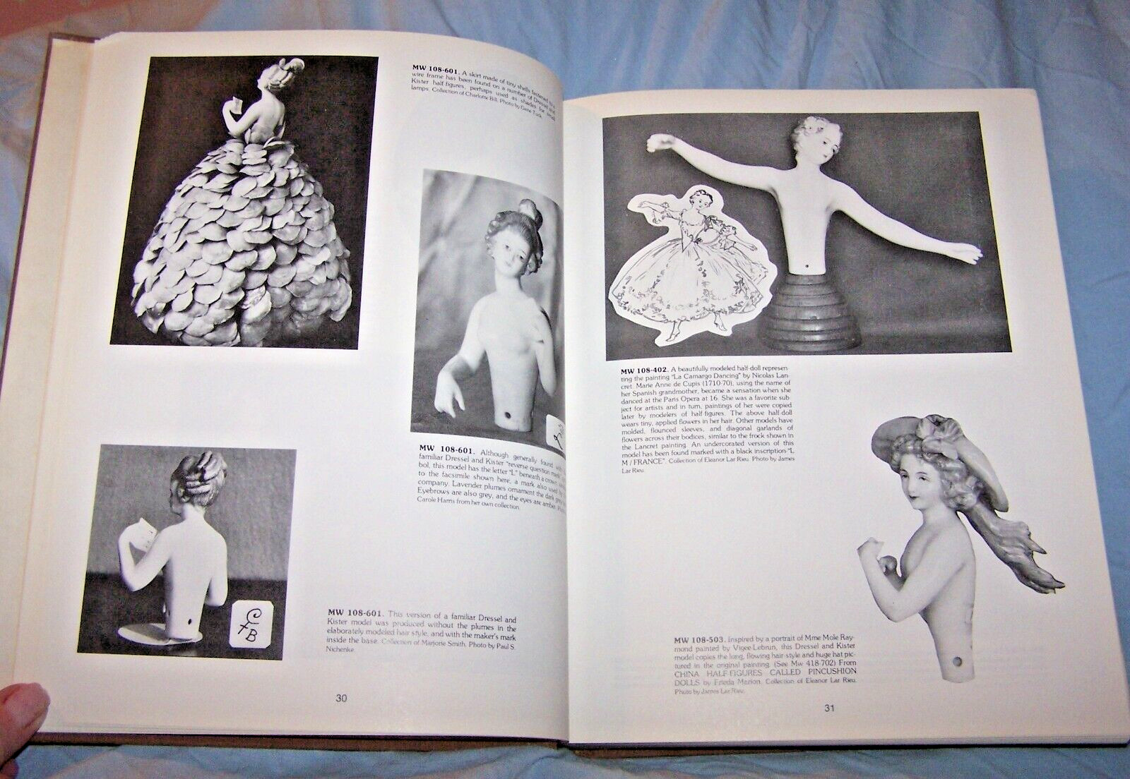 Collector’s Encyclopedia of Half-Dolls HD w/dj -Frieda Marion-1979-608 pages
