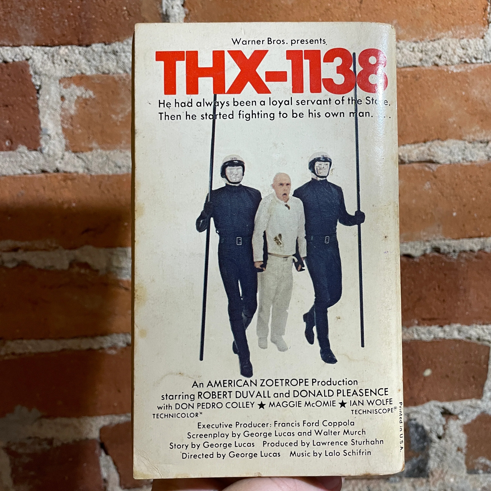 THX 1138 – Ben Bova – 1971 1st Paperback Library