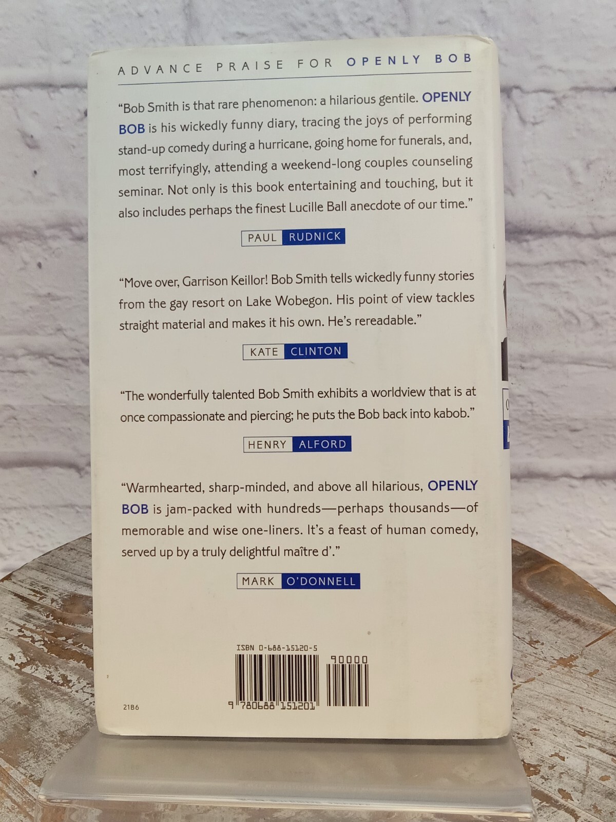 Openly Bob by Bob Smith (1997, Hardcover)