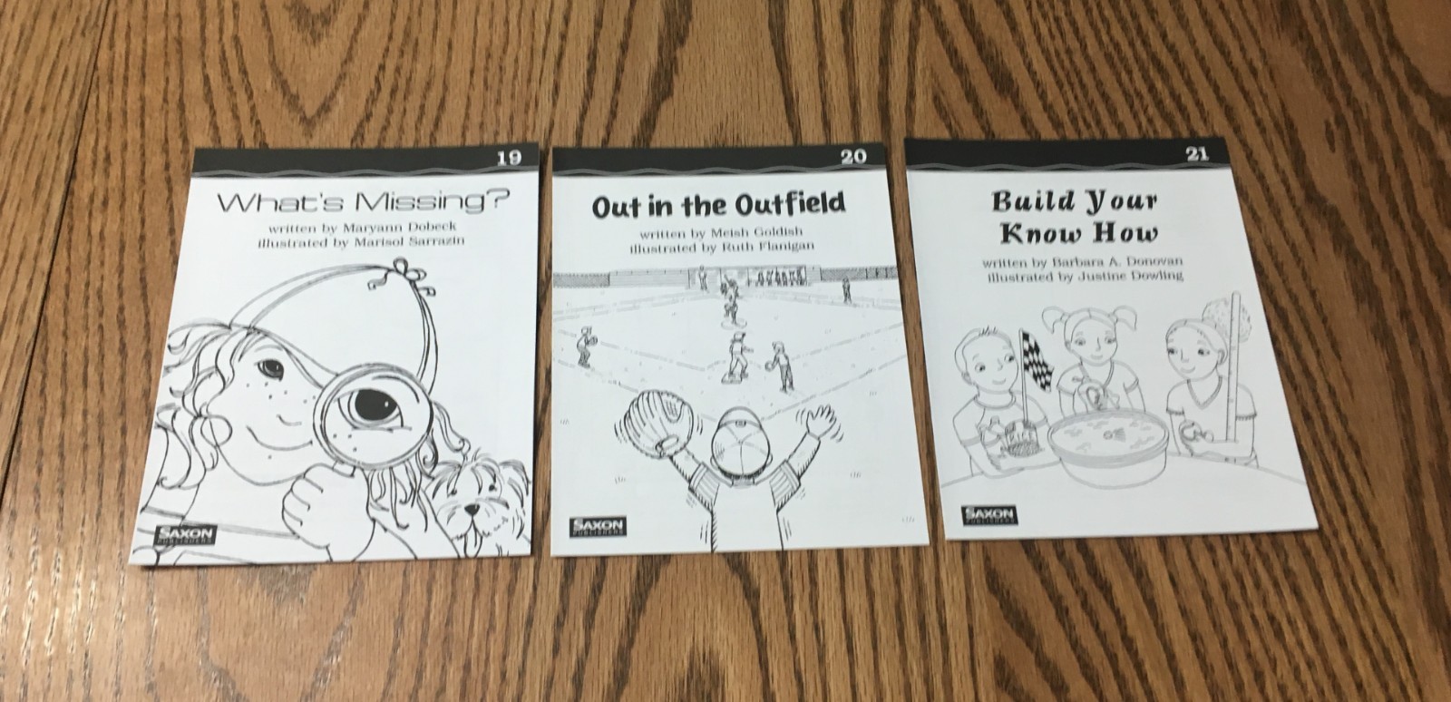 SAXON PHONICS & SPELLING 3RD GRADE DECODABLE TAKE HOME READERS / BOOKS 1 – 35
