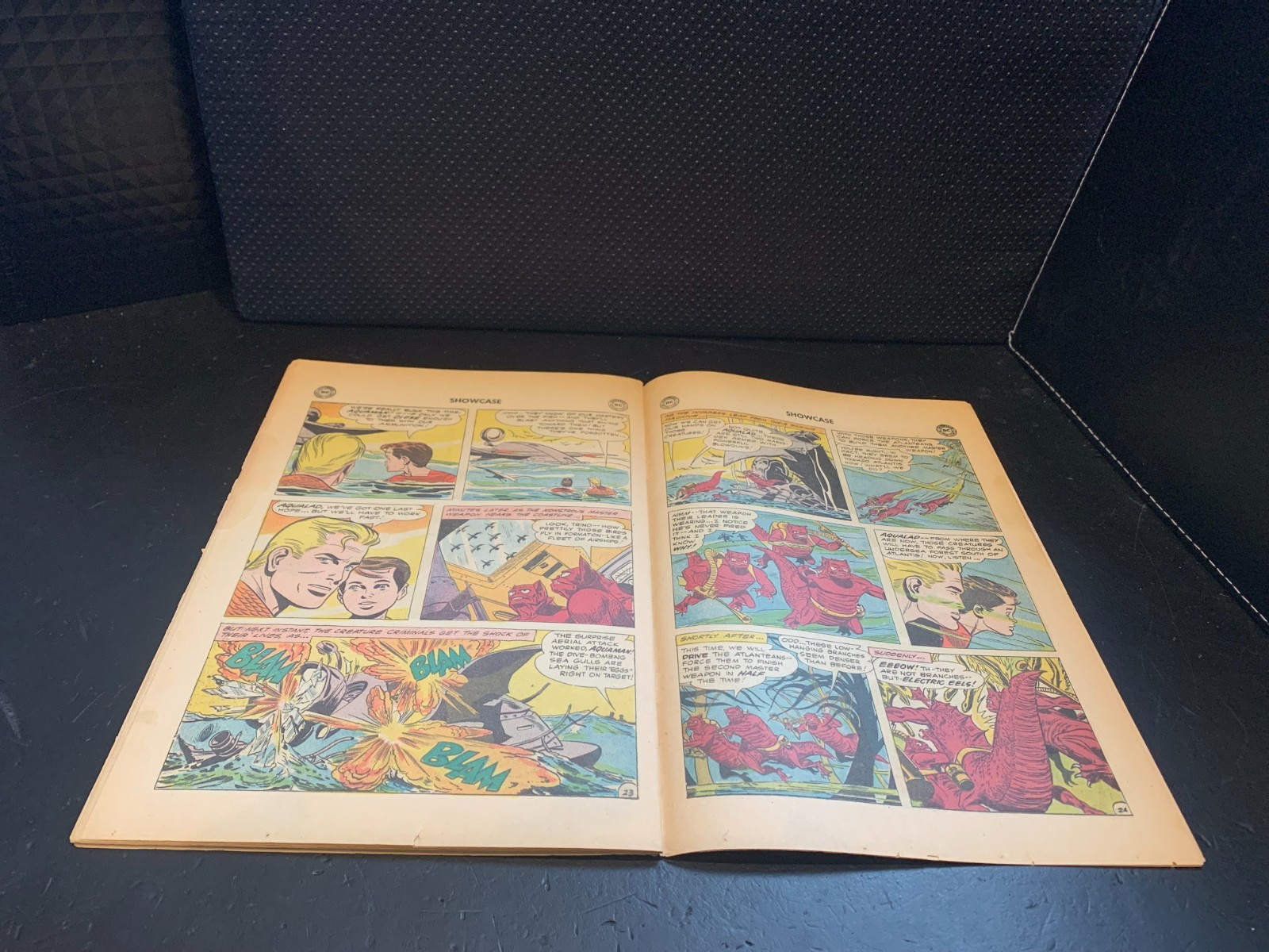 Showcase 30 1st Aquaman Origin G/VG 1961 Glossy