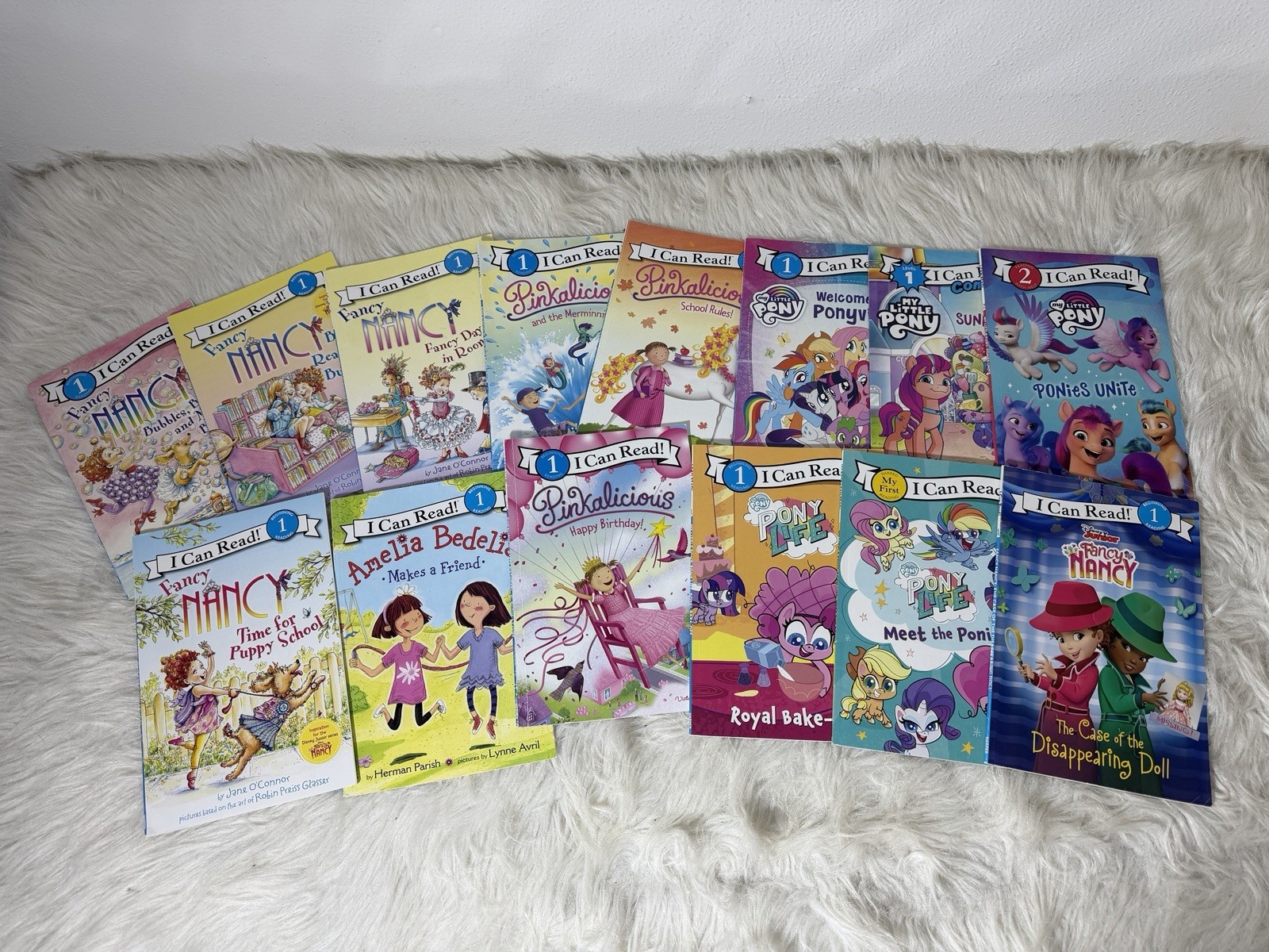 Lot of 14 GIRLS I Can Read Level 1 And 2 Kids Children Books Random Paperbacks