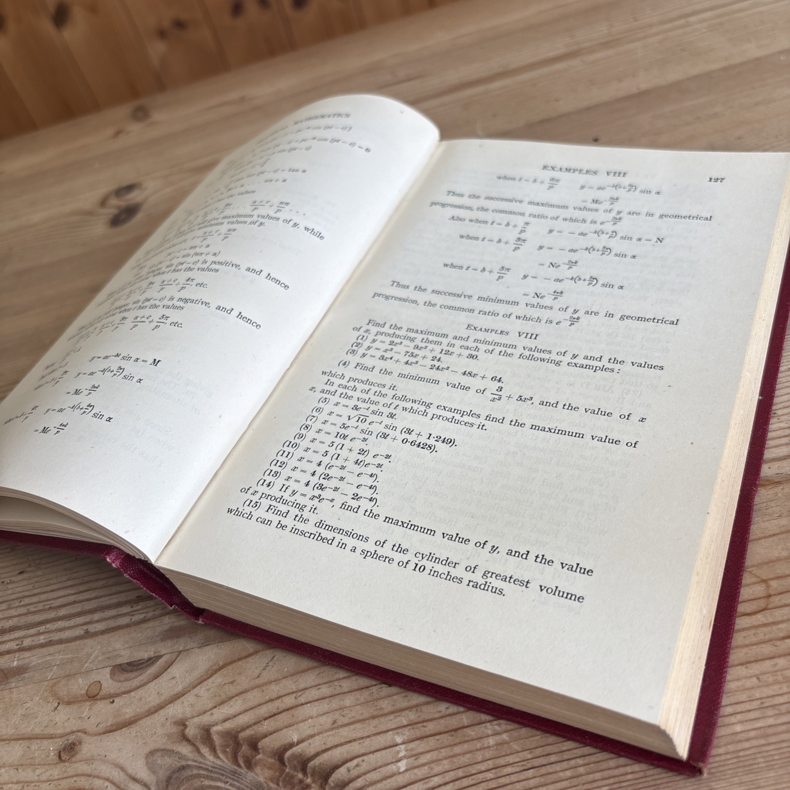 Practical Mathematics For Advanced Technical Students. H. Leslie Mann. 1948 H/B.