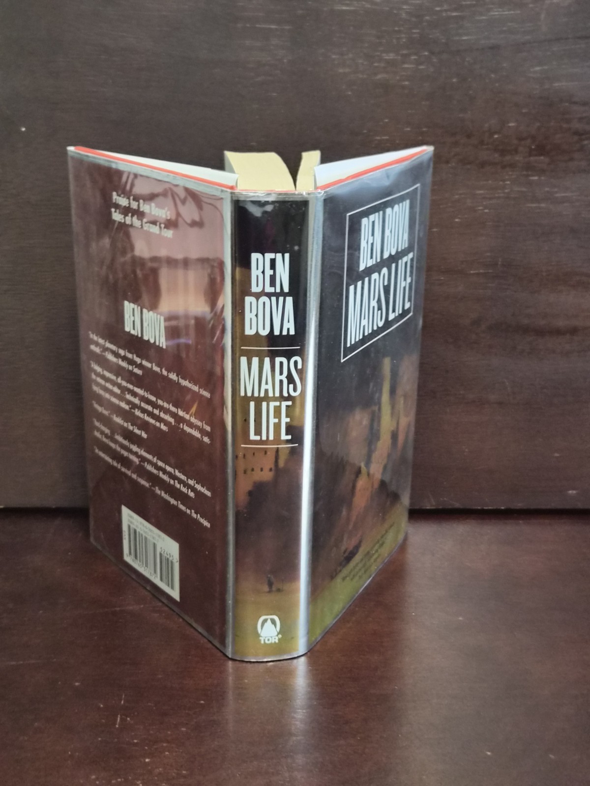 Ben Bova MARS LIFE 2008 1st/1st HCDJ John Harris Grand Tour Sci-Fi VG+