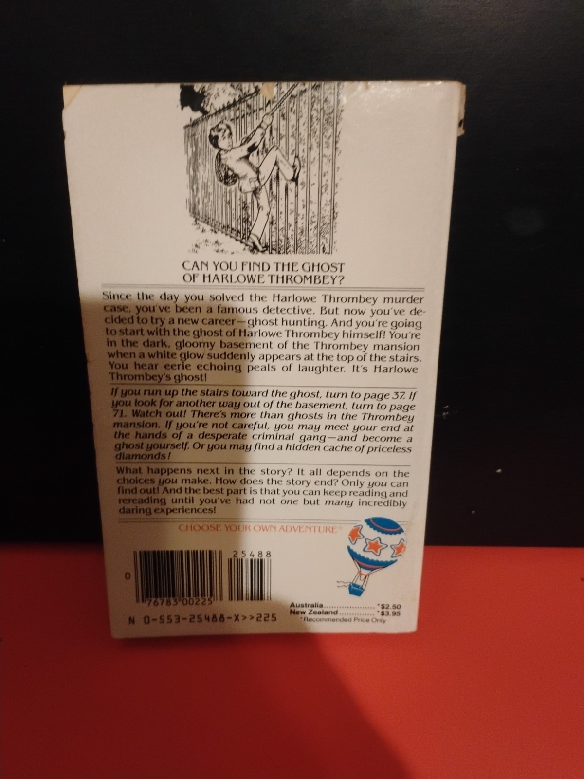 Ghost Hunter (Choose Your Own Adventure #52) Paperback Book CYOA Edward Packard