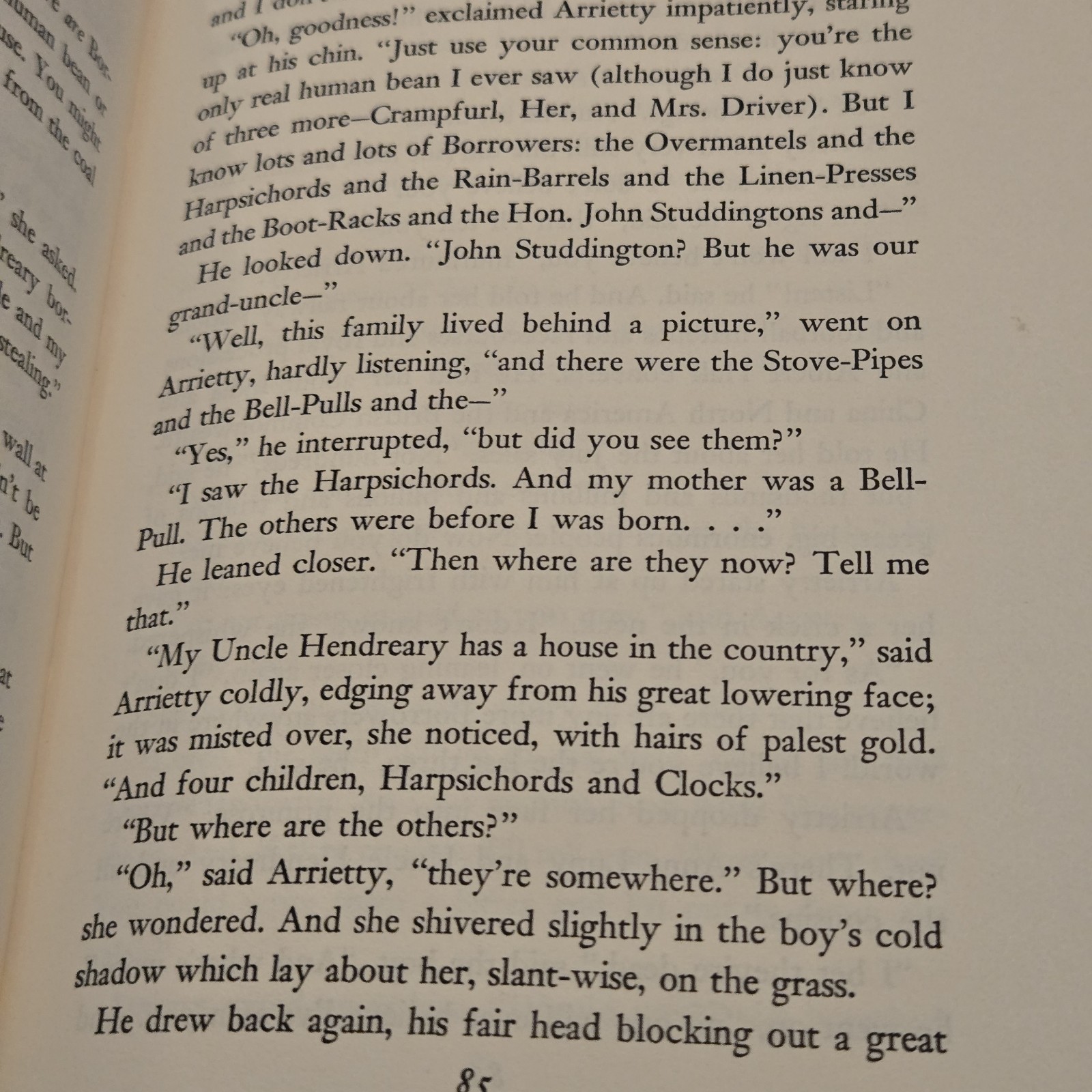 Vtg The Borrowers Mary Norton Edition HCDJ G.II.1956 Edition