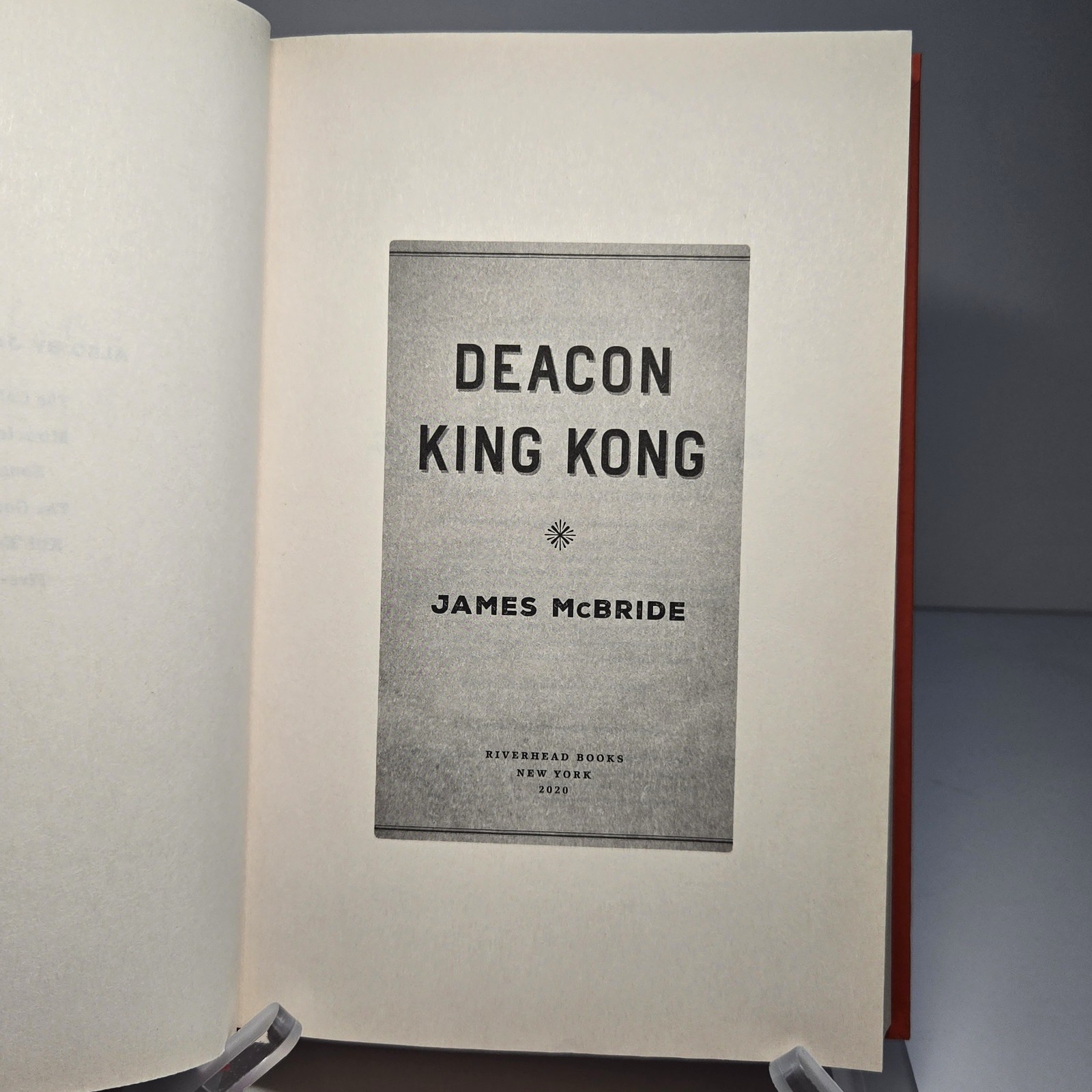 James McBride SIGNED Lot (2) | Deacon King Kong + Heaven & Earth | 1st Printings