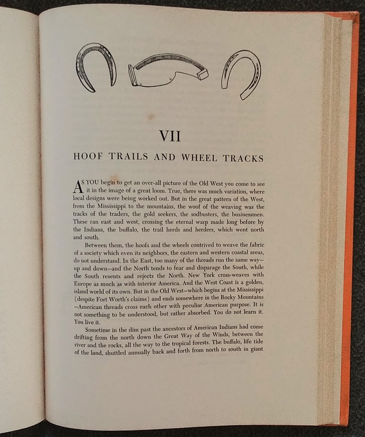 THE LOOK OF THE OLD WEST by Foster-Harris. 1955 Hardcover Reprint W/No Dust Jkt.