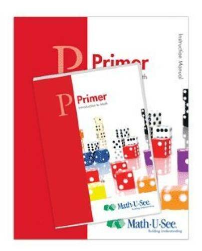Math-U-See Primer Introduction to Math Instruction Pack – Hardcover – GOOD