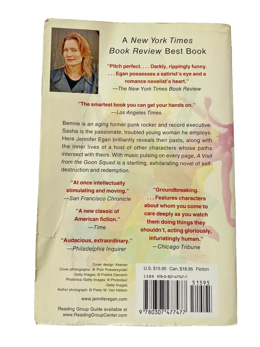 Visit from the goon squad book Jennifer Egan award winning novel FREE SHIPPING