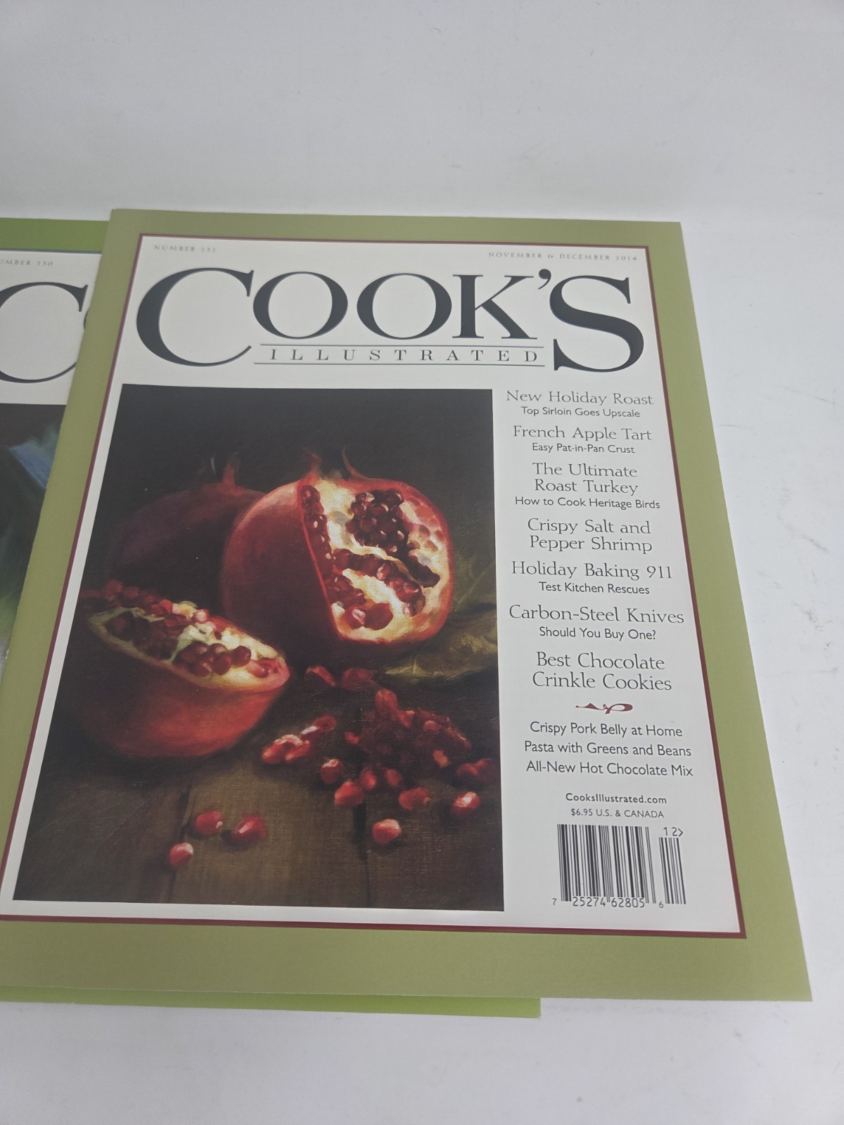 Cook’s Illustrated Magazine Lot of 20 Cooking Recipes -Lot G