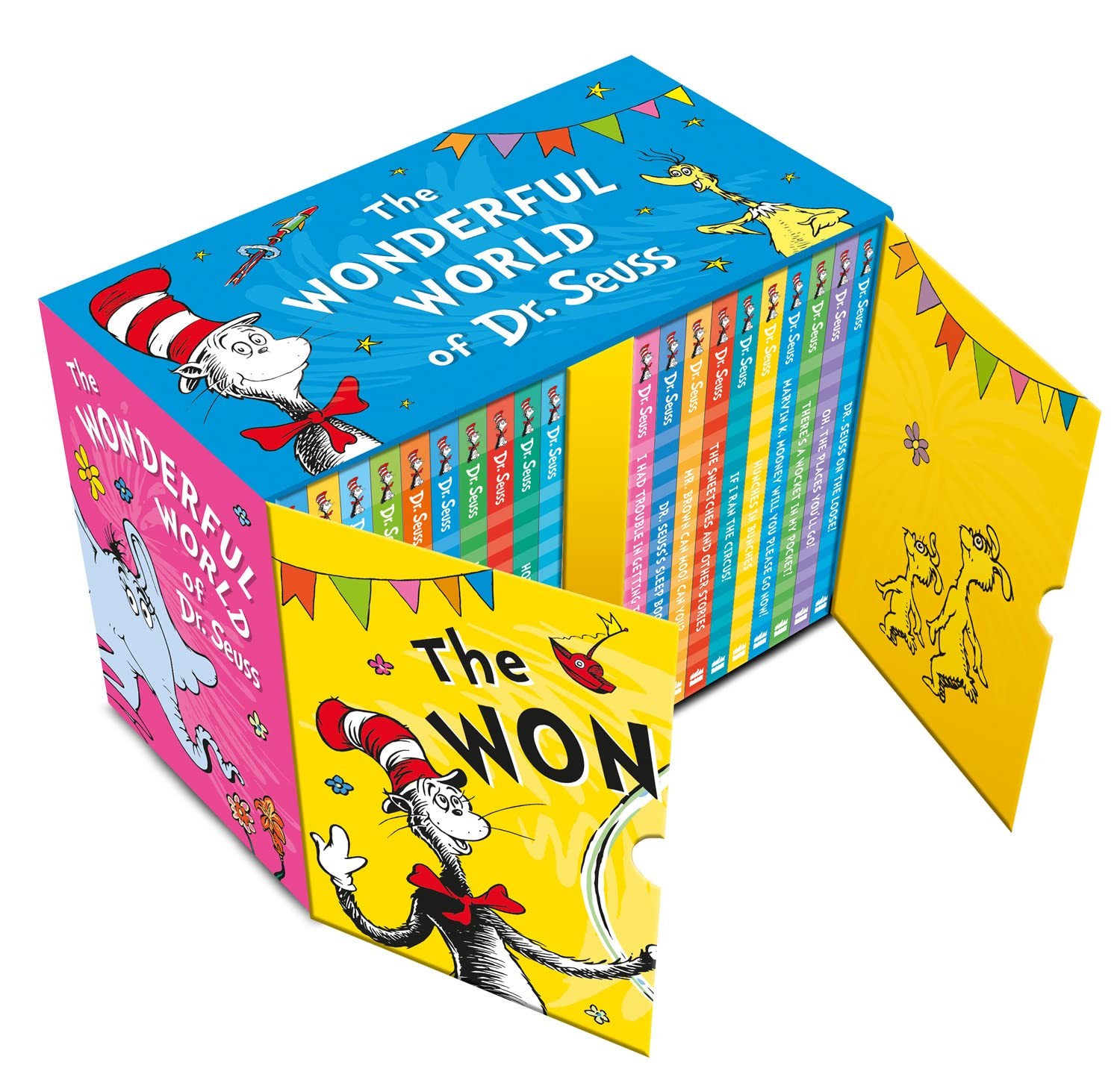 Dr Seuss 20 Book Box Set Hardback Kids Ages 3-7 Classic Collection Gift