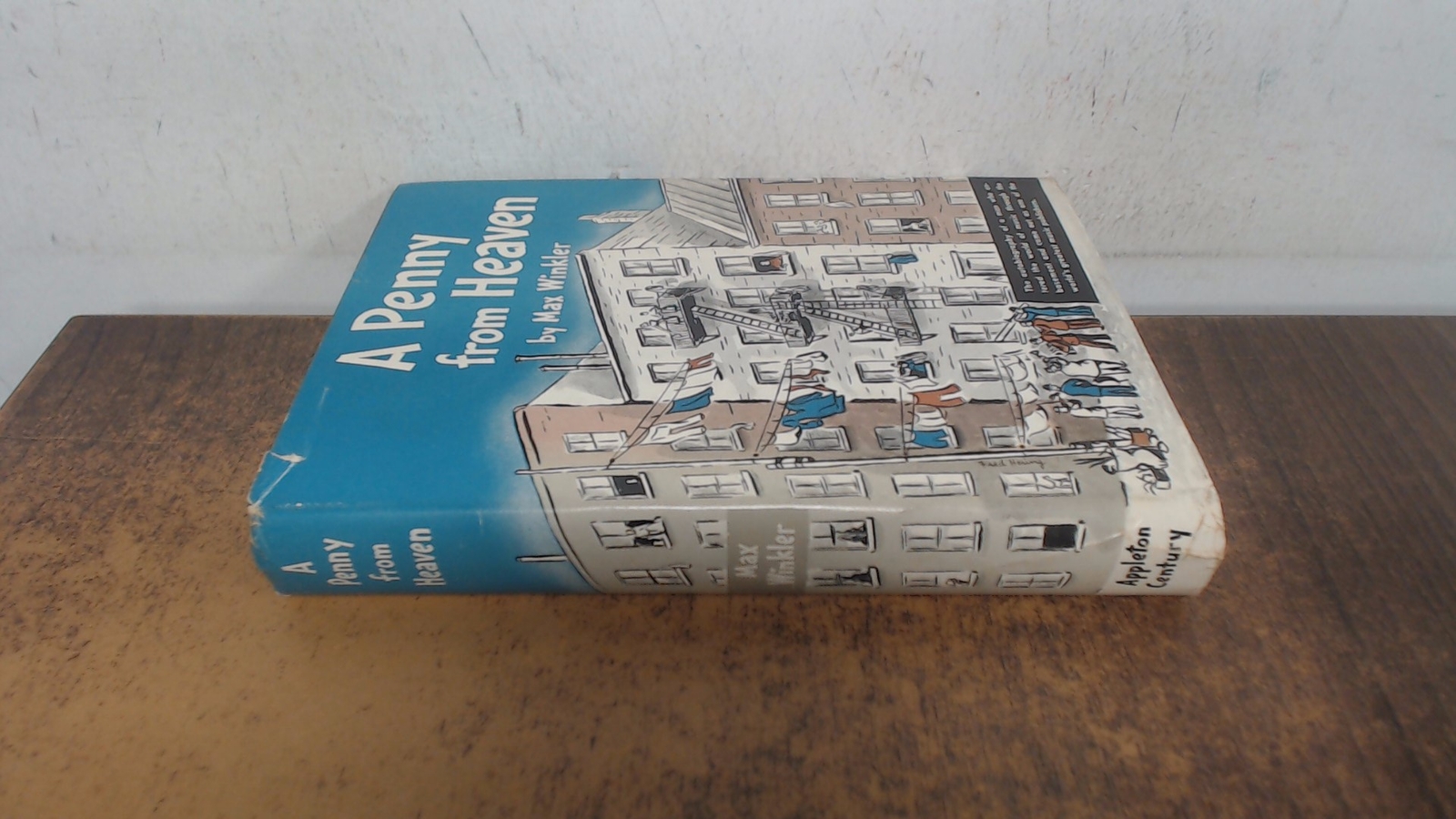 A Penny From Heaven, Max Winkler, Appleton-Century, 1963, Hardcov