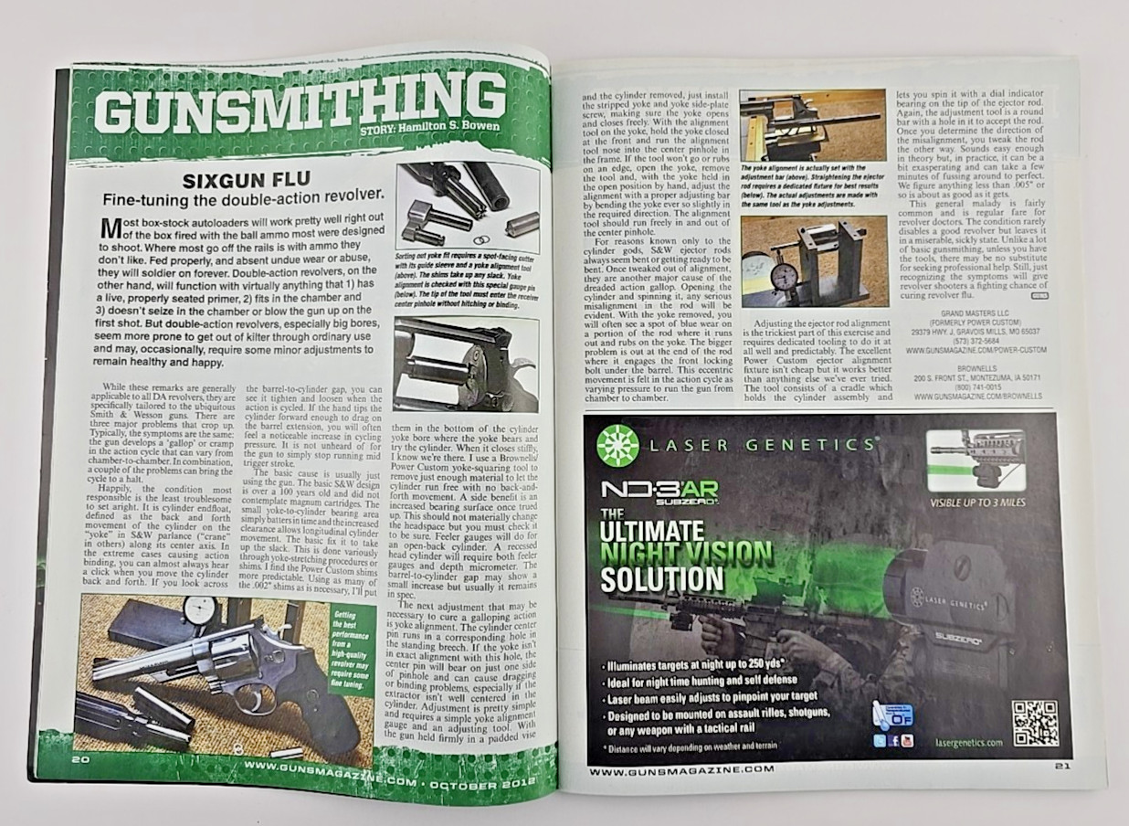 GUNS Magazine Nighthawk Custom 1911 Taurus PLY .22 LR .25 ACP Mossberg 500 AK AR