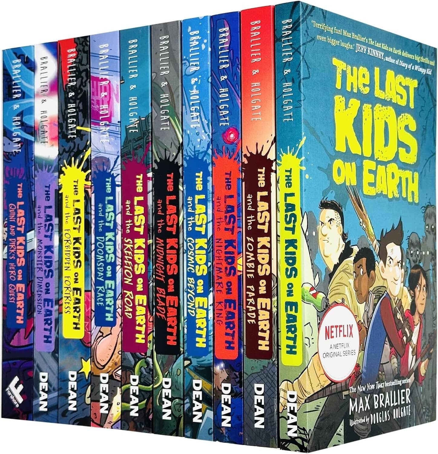 Last Kids on Earth Series by Max Brallier 10 Books Collection Set -Ages 8-12-PB