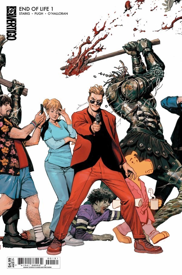 SET OF 4 VERTIGO COMICS (2026): ALVARO MARTINEZ BUENO CONNECTING VARIANTS