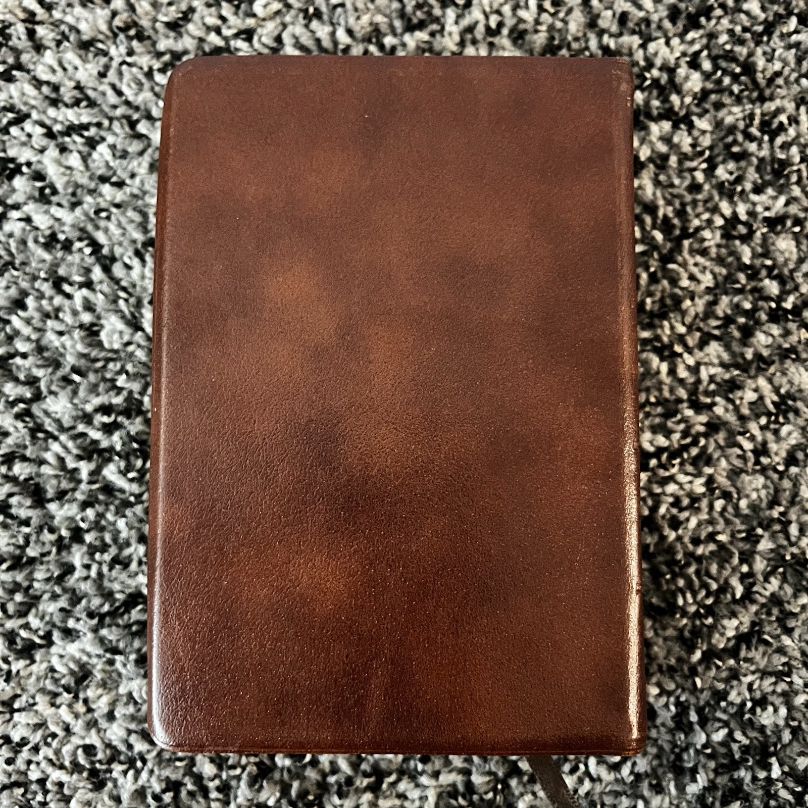 Brown Leather LDS Scripture Set – Holy Bible Book Of Mormon D&C Tabbed 5.25×7.5”