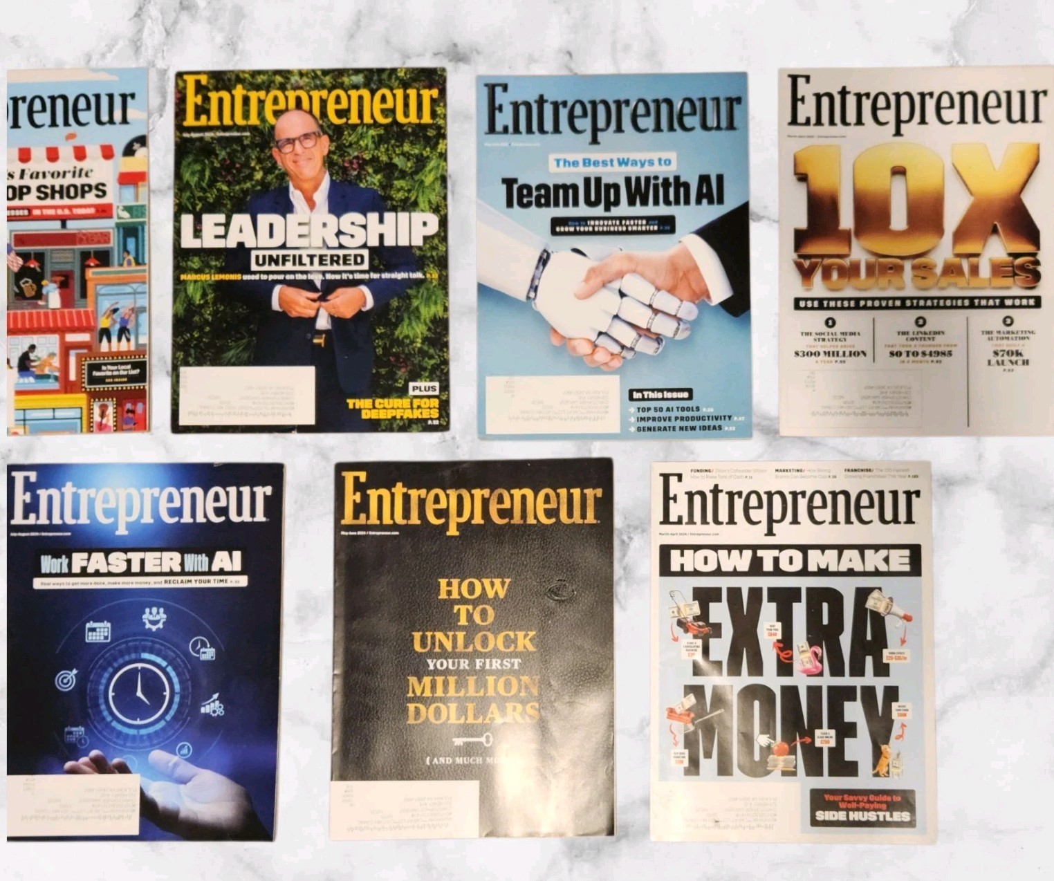 Entrepenuer & Forbes Magazine LOT of 14 2025/2024 & Special/Annual VG Subscript