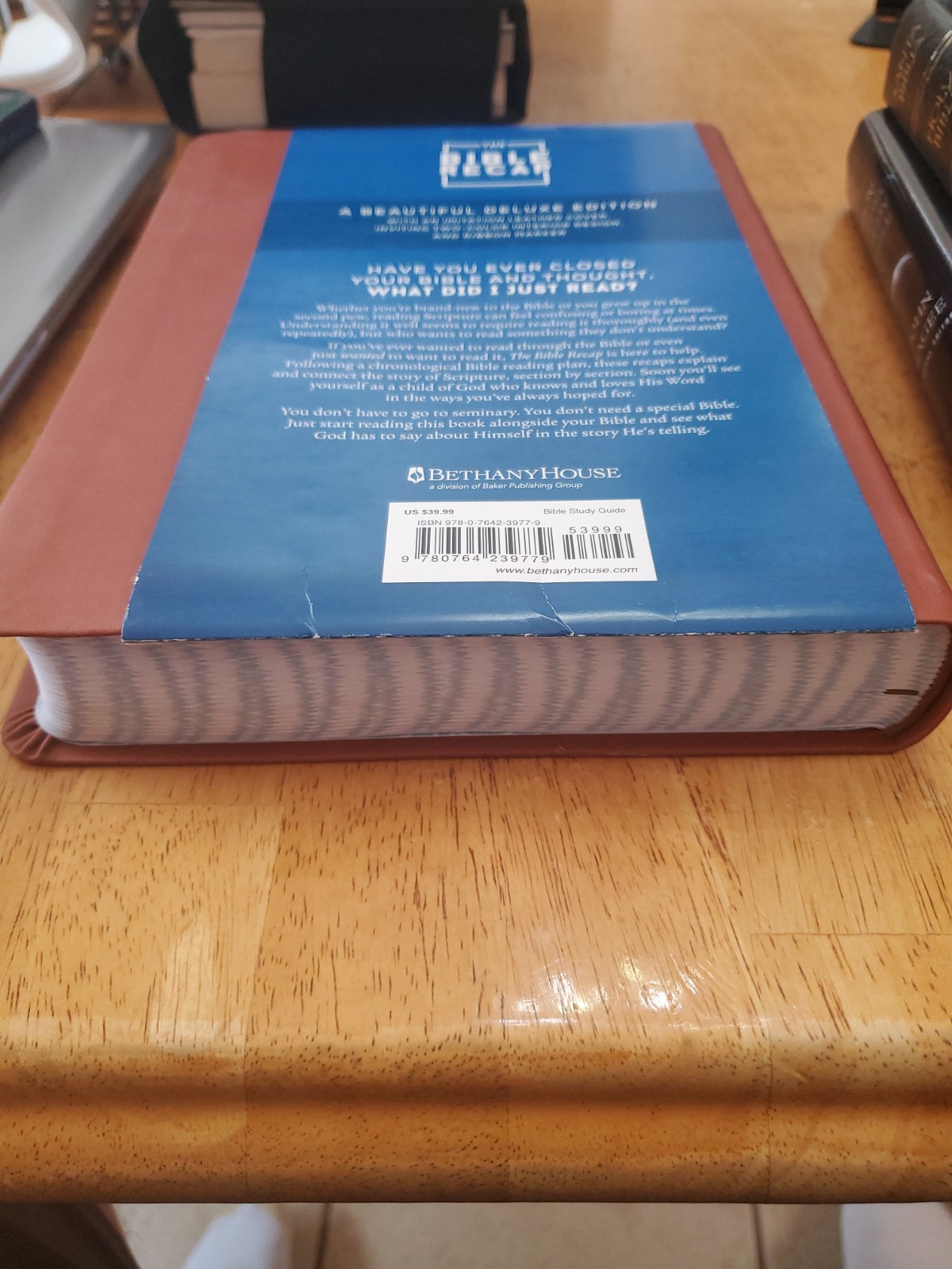 New The Bible Recap Deluxe Edition Tara-Leigh Cobble W/Damage