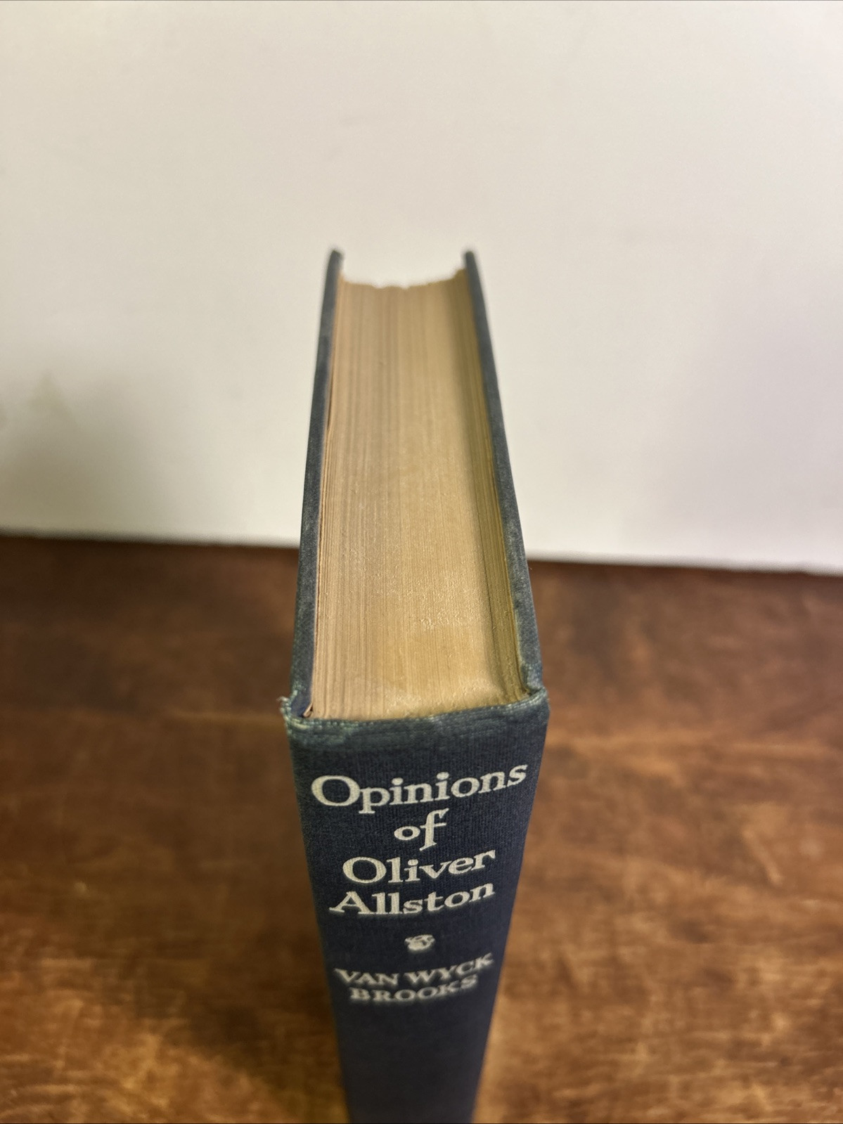 Van Wyck BROOKS / Opinions of Oliver Allston 1941 8th Printing Hardcover