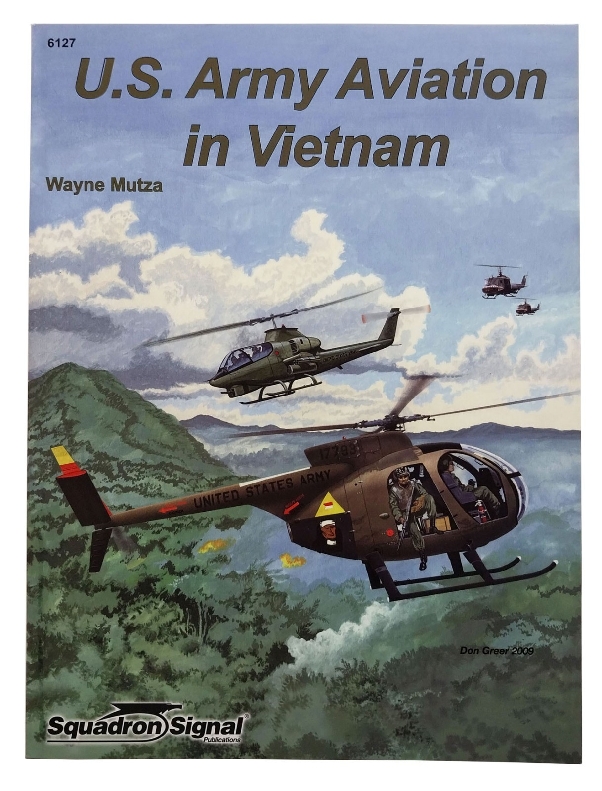 US Army Aviation In Vietnam by Wayne Mutza SC Book Squadron Signal 2009
