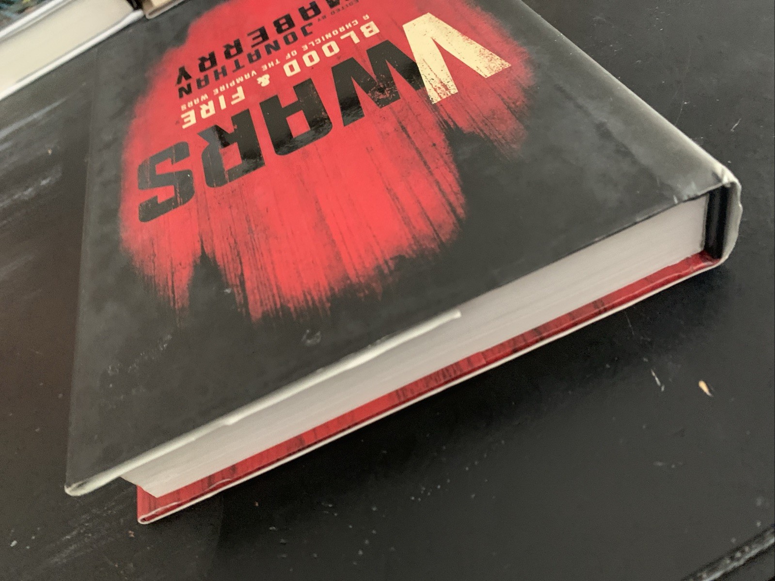 V-Wars: Blood and Fire by Kevin J. Anderson/jonathan Maberry Signed 1st Edition