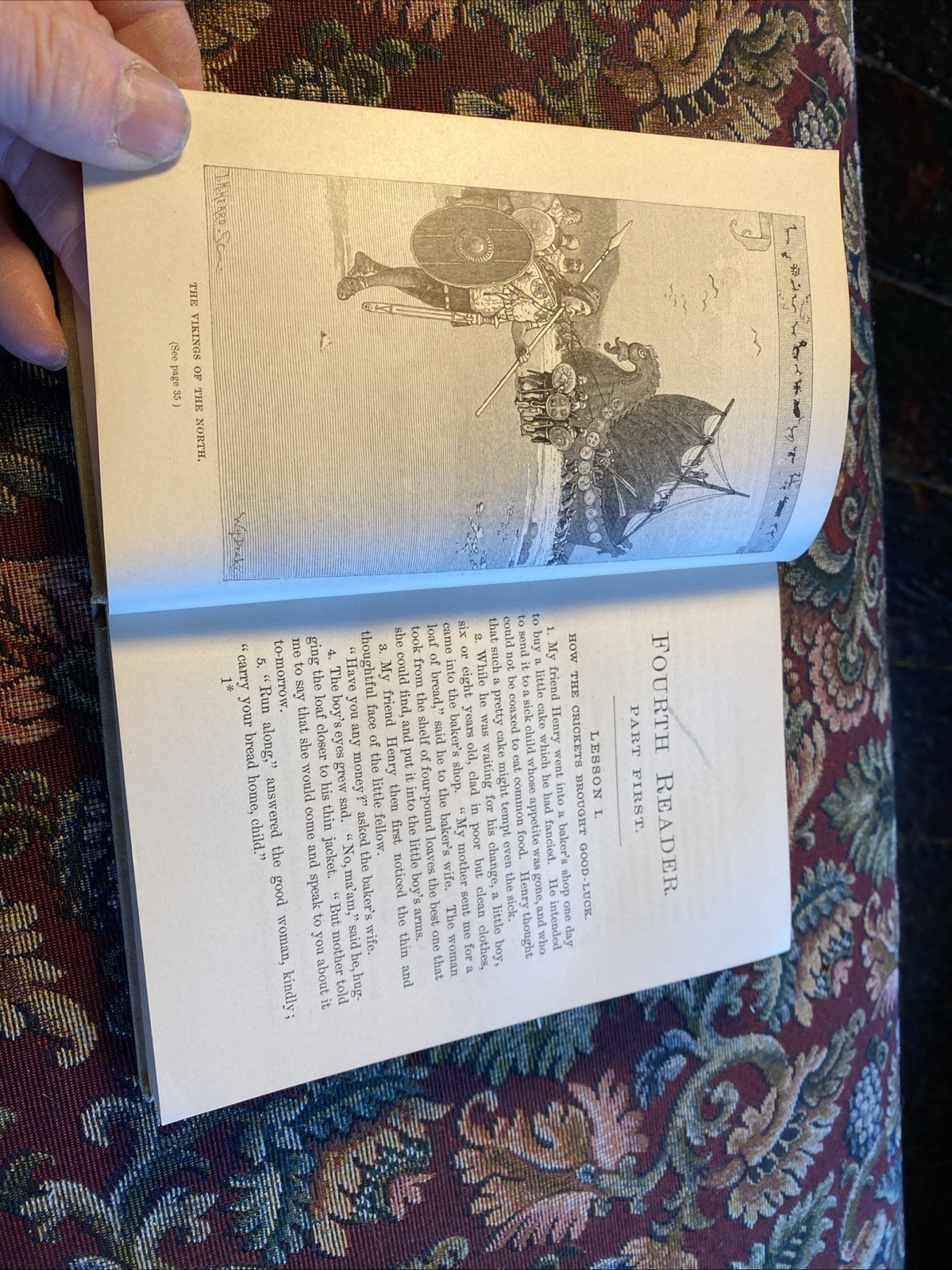 Harper’s Fourth Reader, 1888, 420 pages of Literature Nice Condition For135Yr+