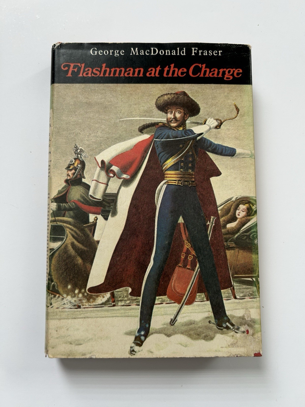 Flashman At The Charge, By George MacDonald Fraser, Hardcover 1974 Dust Jacket