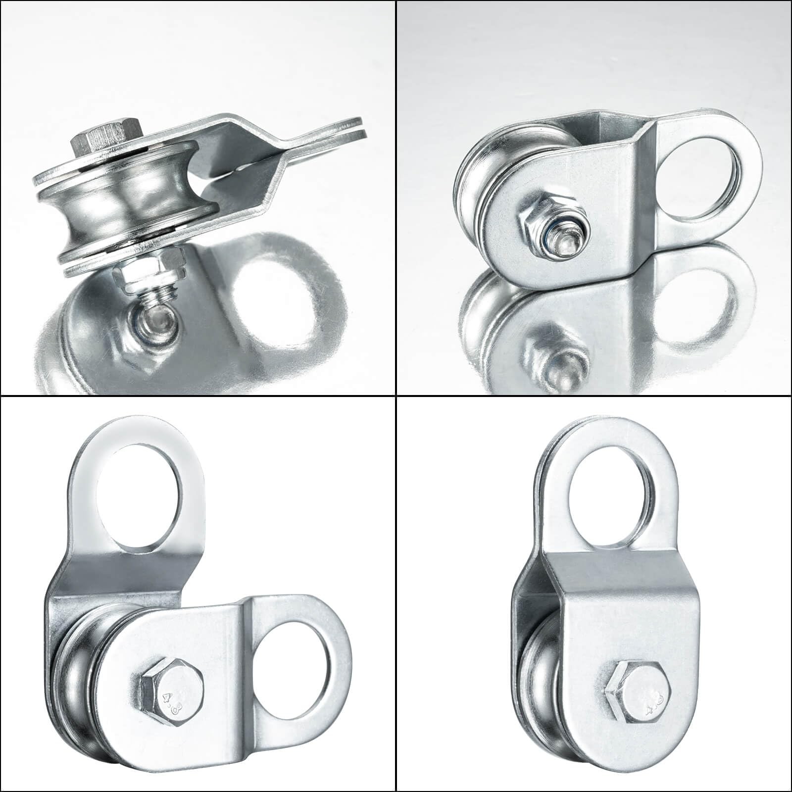 SHINICO Cable Pulley 32mm Small Snatch Block for 0.23Inch/6mm Wire Rope,…