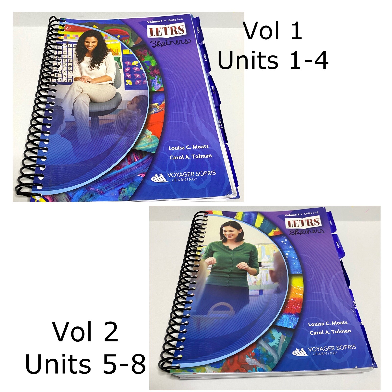 LETRS Volume 1 Units 1-4 & Volume 2 Units 5-8 VGC – Please Read!!!