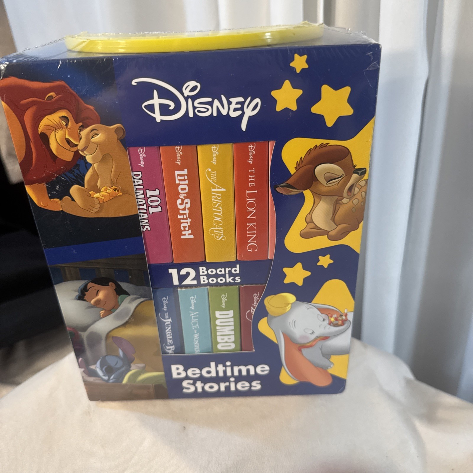 Disney: Bedtime Stories 12 Board Books by PI Kids (2025, Children’s Board Books