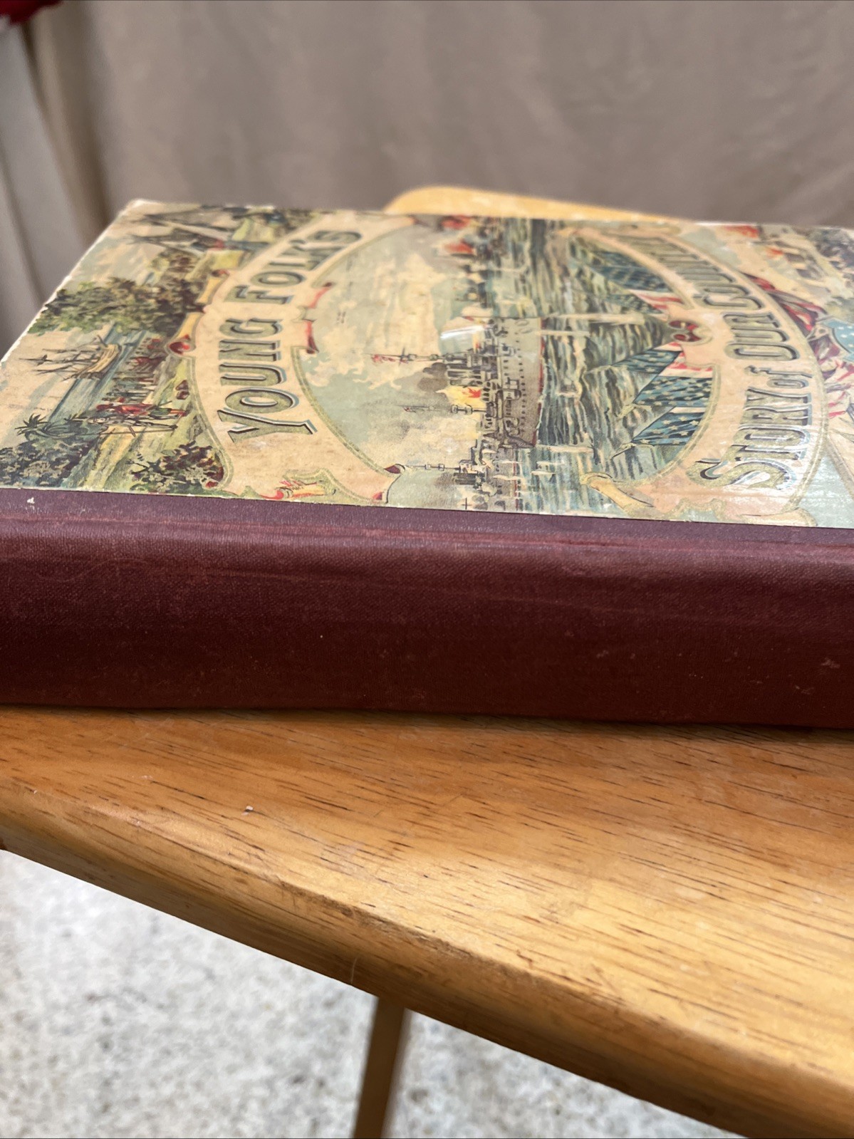 Young folks story Of Our Country Antique Book 1899 Americana Fourth Of July