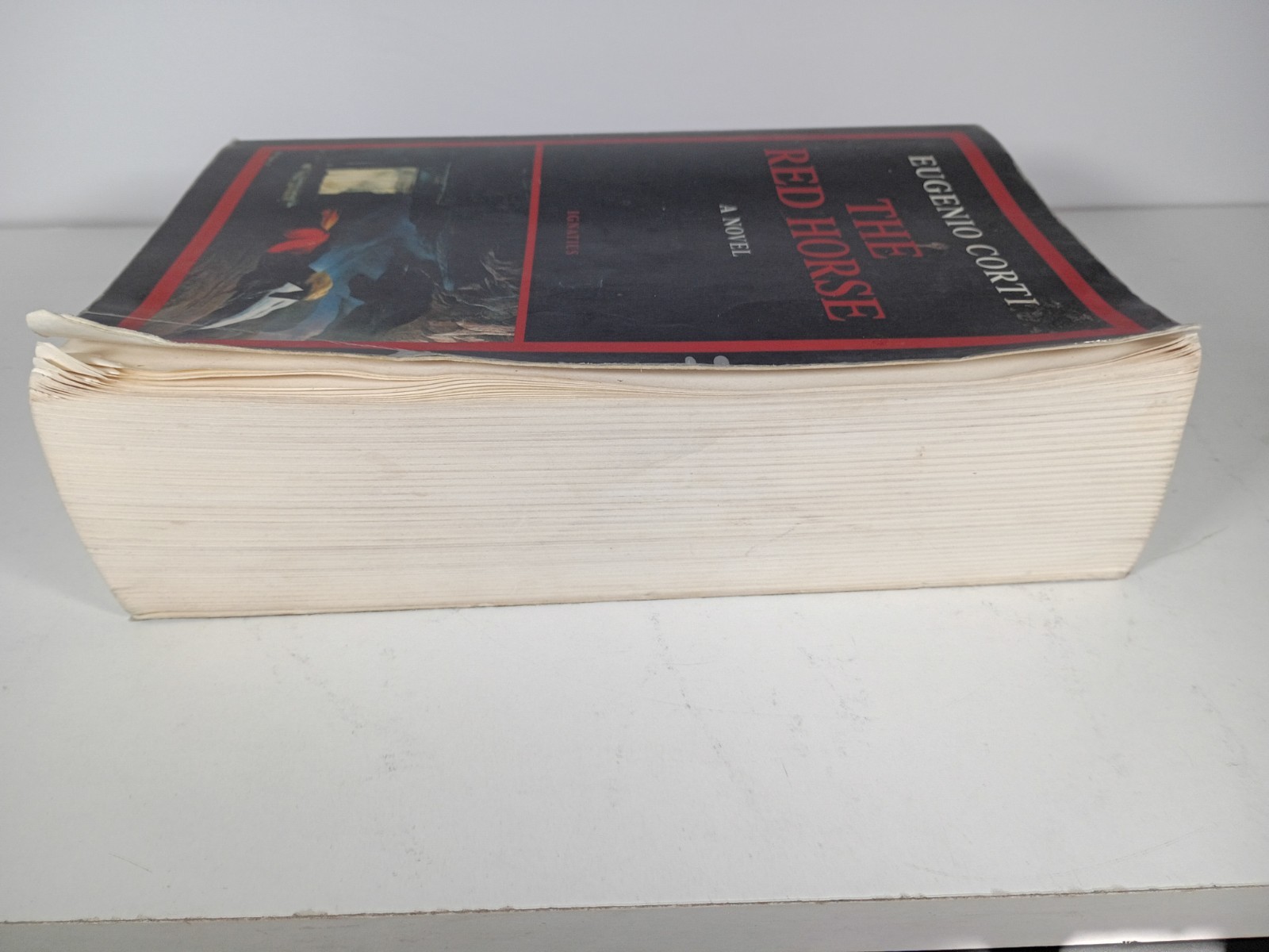 THE RED HORSE A NOVEL EUGENIO CORTI HARDCOVER + DUST JACKET 2000 1ST EDITION