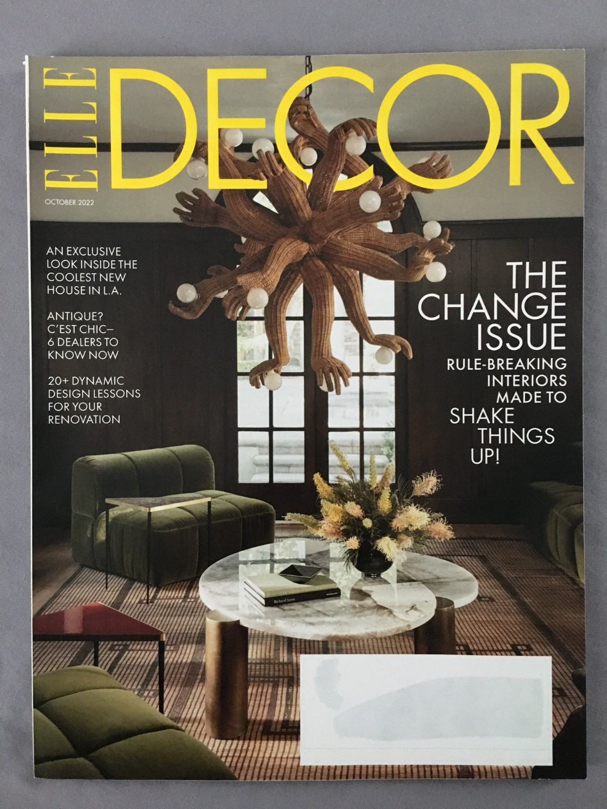 8 Magazine Lot Elle Decor-2022 House Beautiful-2003 & 2022 Veranda-2004