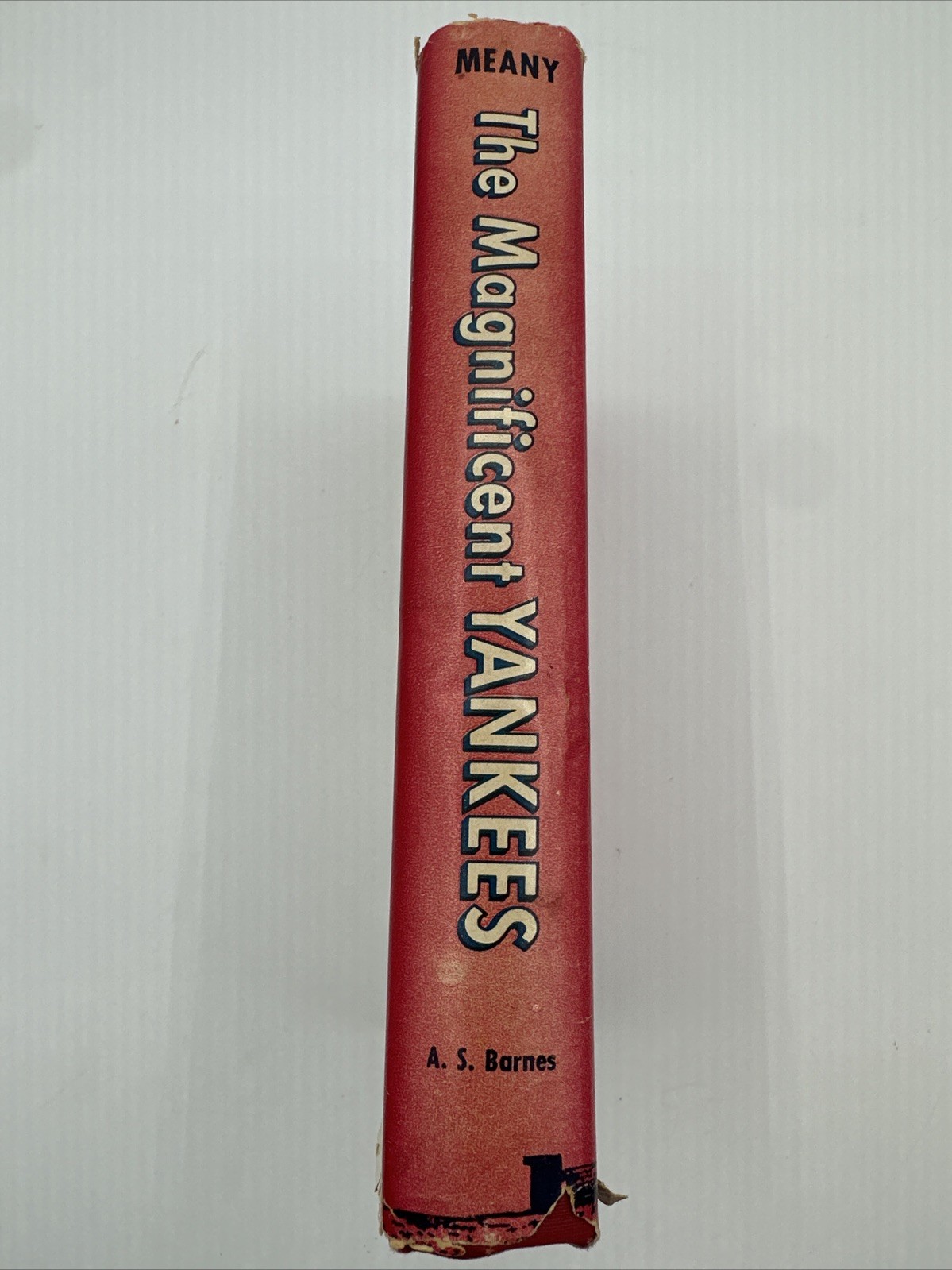 The Magnificent Yankees Tom Meany 1952 Hardcover DJ 243 Pages Mantle