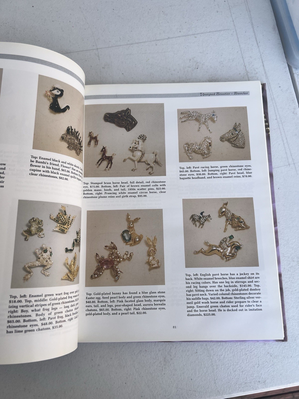 Unsigned Beauties of Costume Jewelry : Identification and Values by Marcia…