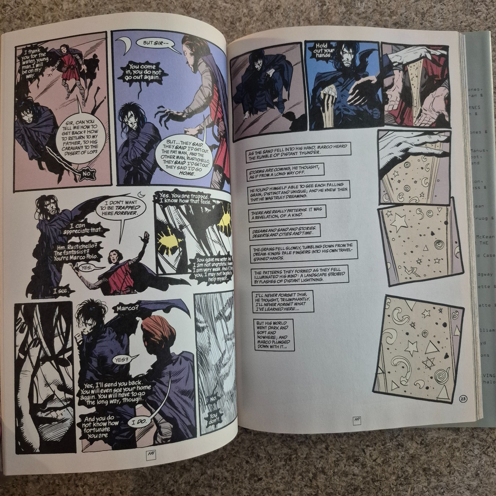 Sandman Fables and Reflections 1993 HC DJ Neil Gaiman 1st print Graphic Signed