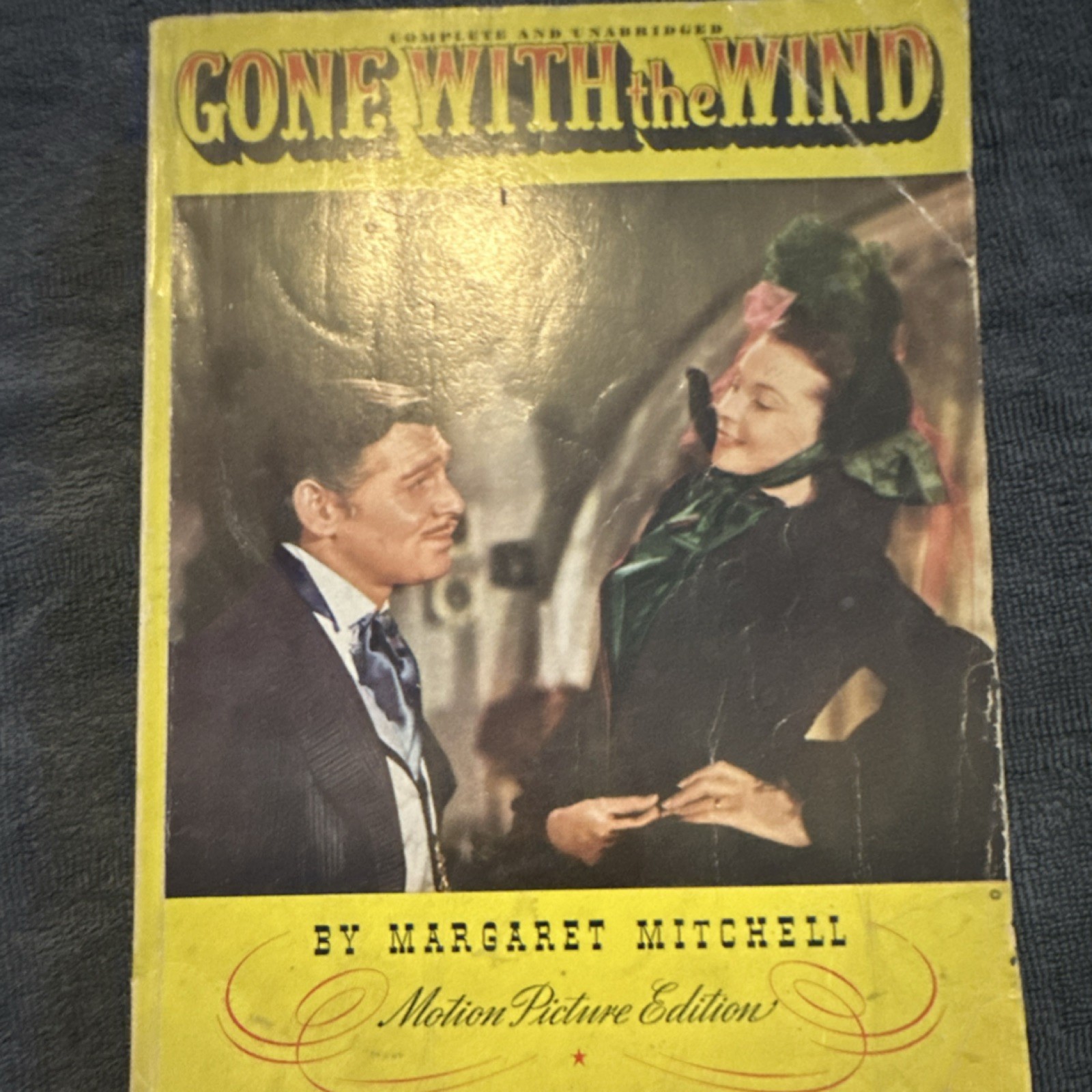 The Macmillan Company Margaret Mitchell Gone With the Wind Cloth 1940 Illustrat…