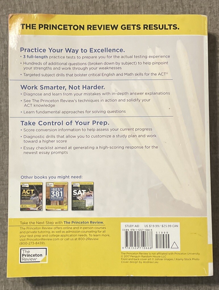 College Test Preparation Ser.: 1,471 ACT Practice Questions, 5th Edition : Extra