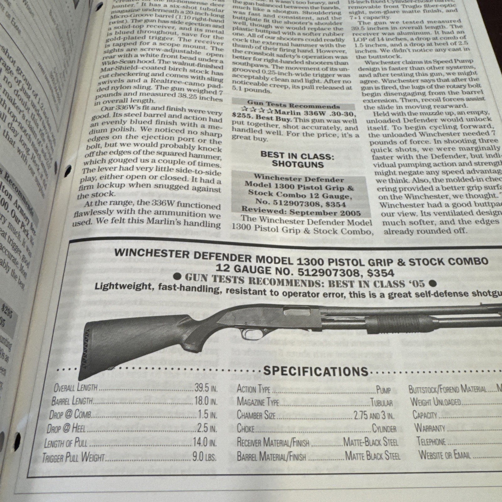 2005 Gun Tests The Consumer Resource For Serious Shooter- Volumes 1-12