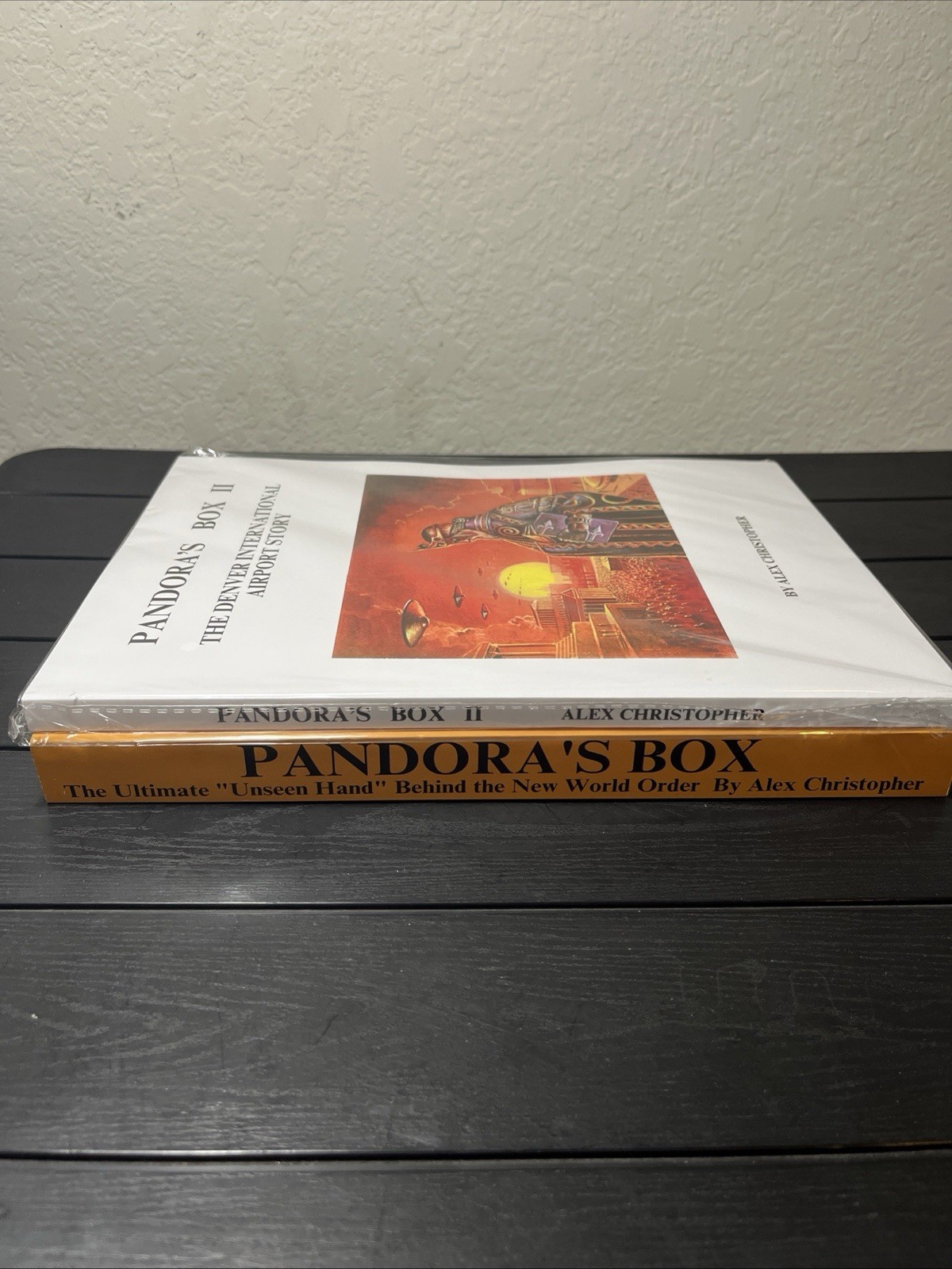 Pandora ‘ s Box I & II, Pandora Box 1 & 2, Alex Christopher , Reprint, 8.5*11.5”
