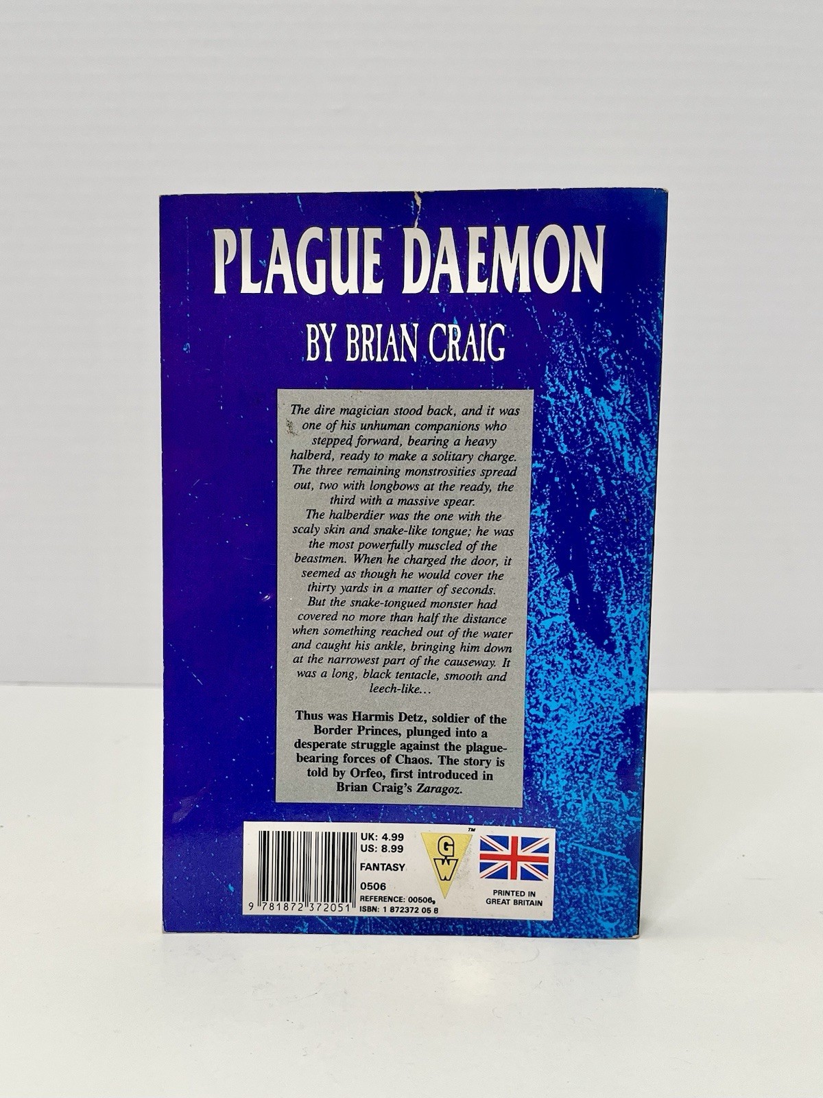 Warhammer Plague Daemon by Brian Craig Paperback Fantasy Novel