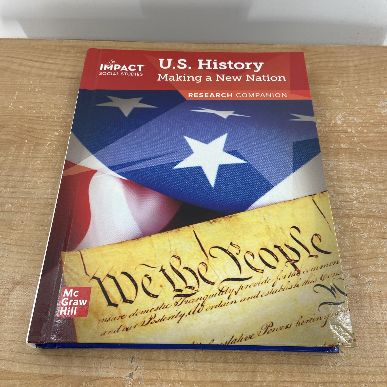 Impact Social Studies, U.S. – Hardcover, by McGraw-Hill Education – Like New