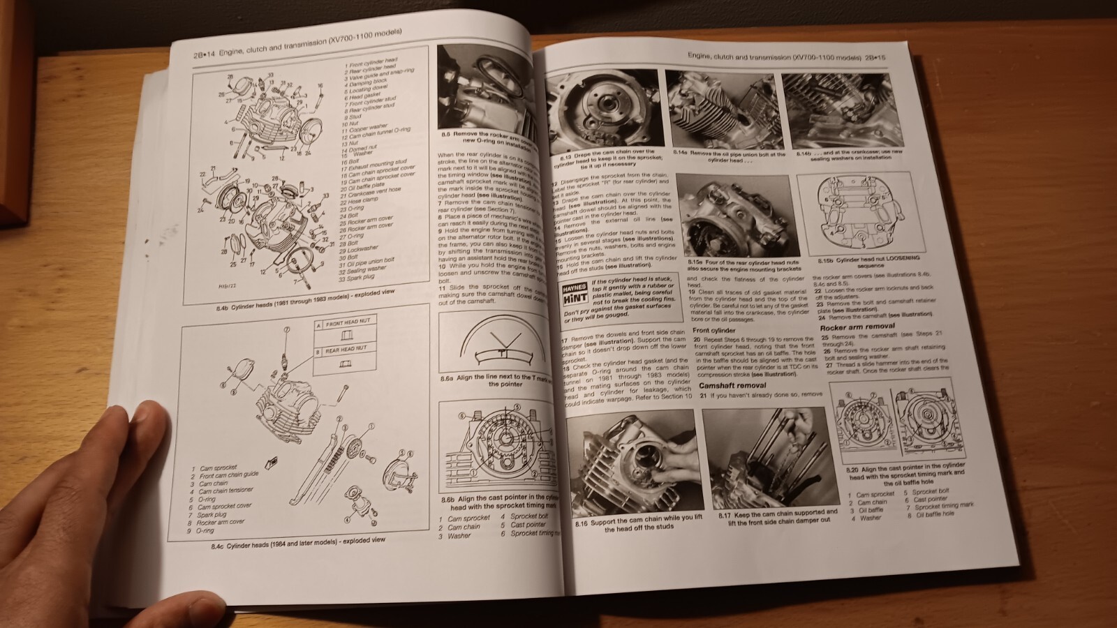 Yamaha : XV (Virago) V Twins, 1981-2003 by Haynes (2015, Trade Paperback)