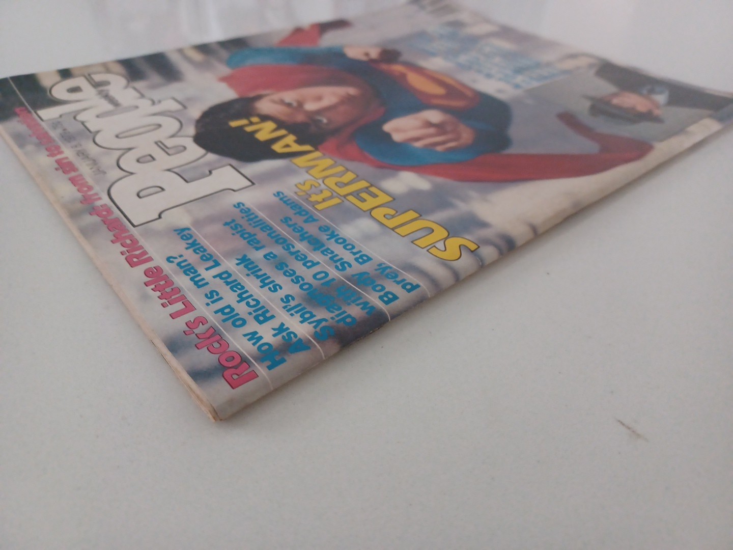 People Weekly Magazine January 8, 1979 Superman Christopher Reeve