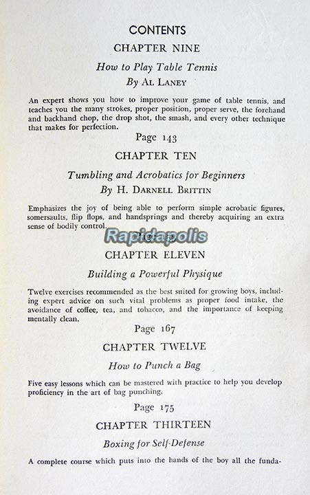FUN for BOYS 1943 Edition 284 Heavily Illustrated Pages – Games, Hobbies, Sports