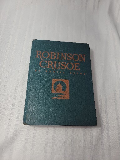 ⚜️Robinson Crusoe By Daniel Defoe Whitman Hardback PRODUCTION ERROR~ SEE PHOTOS