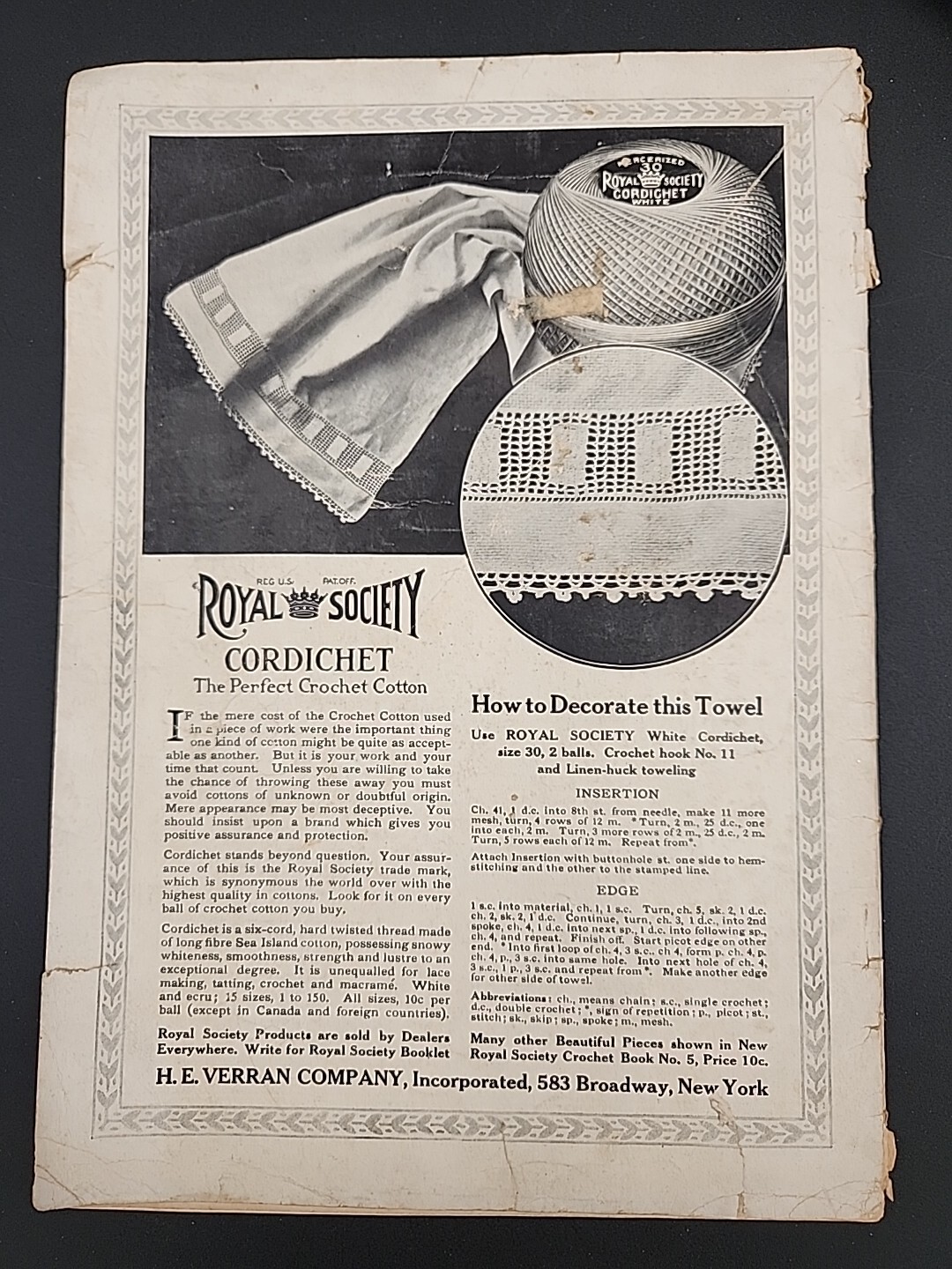 Home Needlework Magazine June 1915 / February 1916