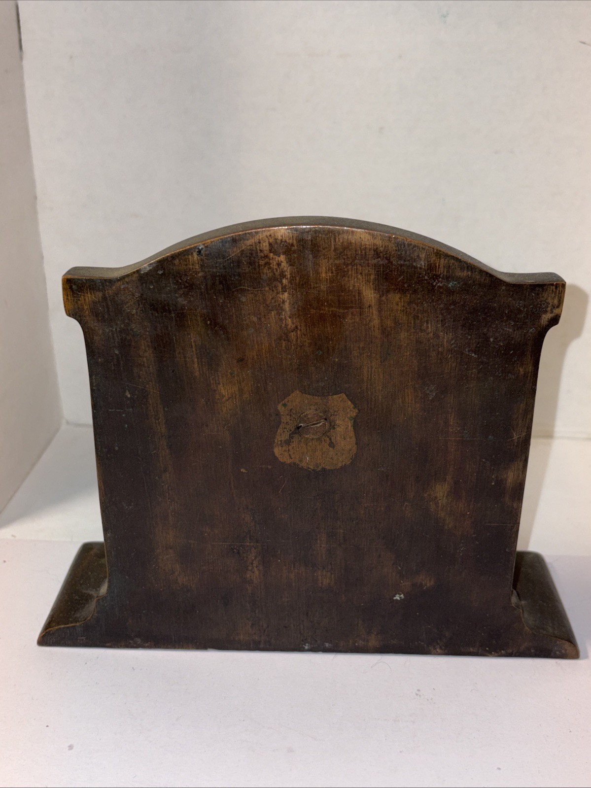 Vintage Theodore Roosevelt Bronze Book End 7” X 5.75” X 2.25”, 4lbs 11oz